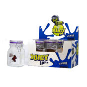 Juicy Jay Tobacco and Herbs Glass Jars Large (6pcs/display)