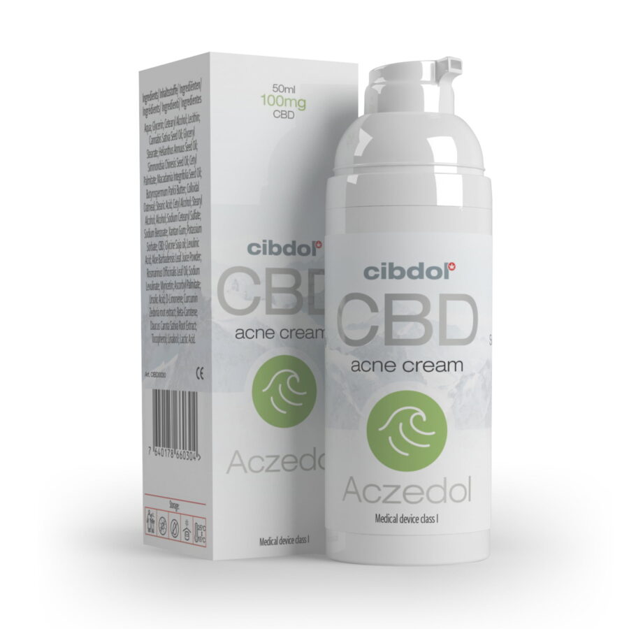 wholesale Cibdol - Aczedol Anti-Acne 100mg CBD cream