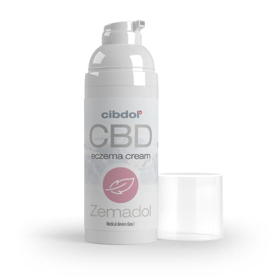 Cibdol - Zemadol Eczema 100mg CBD cream (50ml)