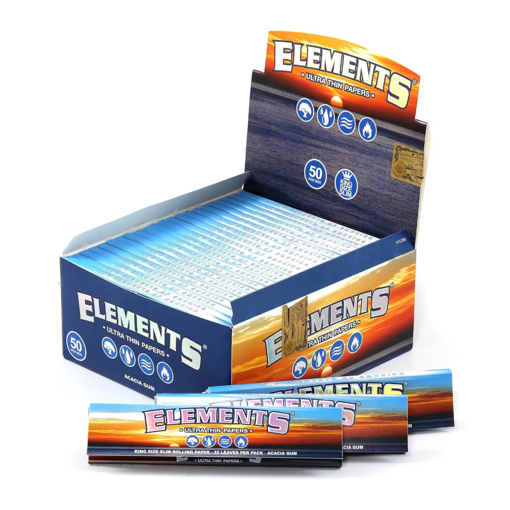 Elements Ultra Thin Rolling Paper 12in 24-leaves per pack
