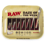 RAW - Daze Of The Week Large Metal Rolling Tray raw daze of the week large tray