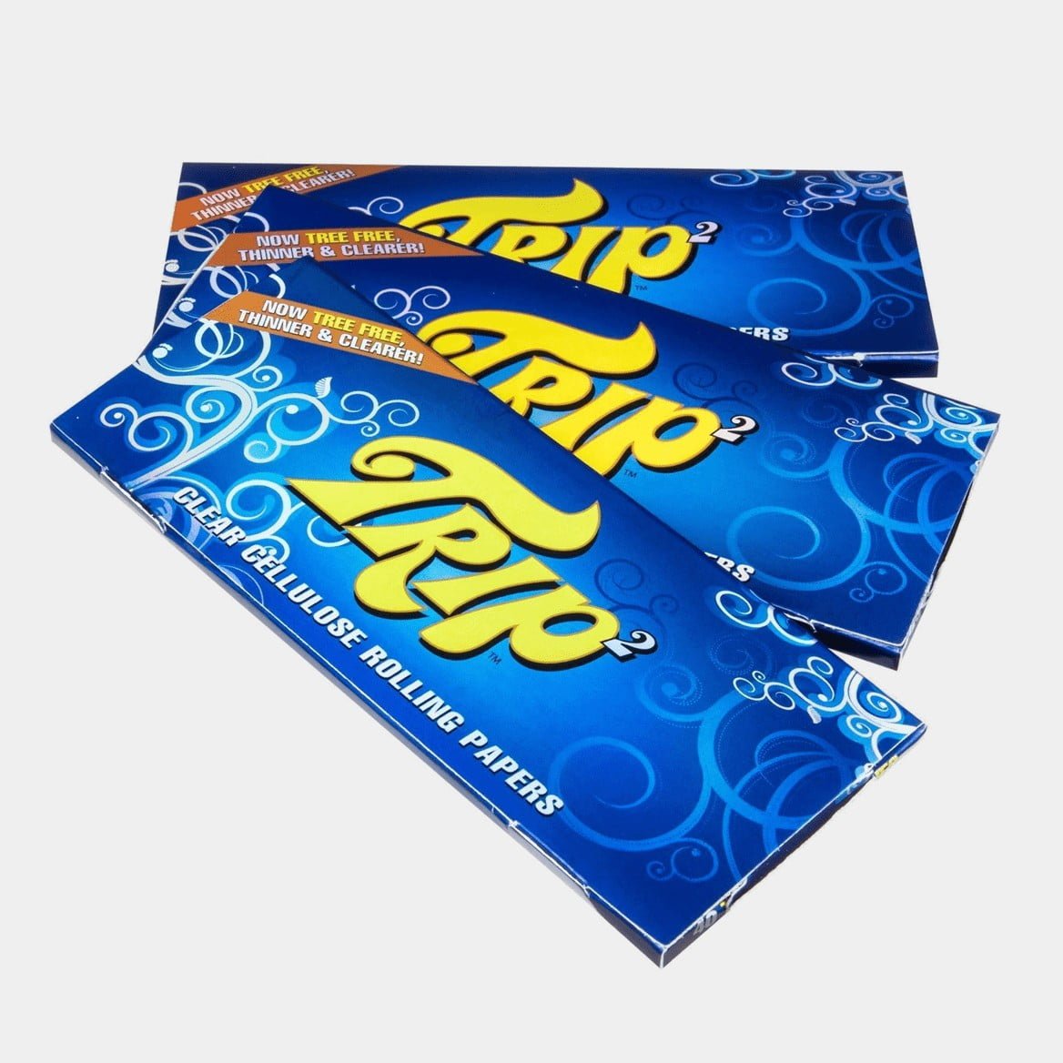 Trip2 Asiatic Cotton Mallow Clear Rolling Papers - 1 1/4