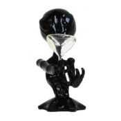 Black Alien Glass Bong 15cm