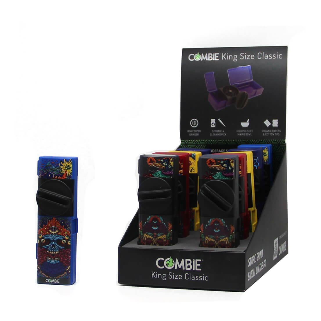 Wholesale Combie™ All-In-One pocket grinder - The weed brothers