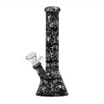 Dark Skulls Glass Bong 26cm