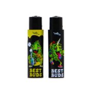 Clipper and Best Buds lighter with built-in grinder case 2 (22pcs/display)