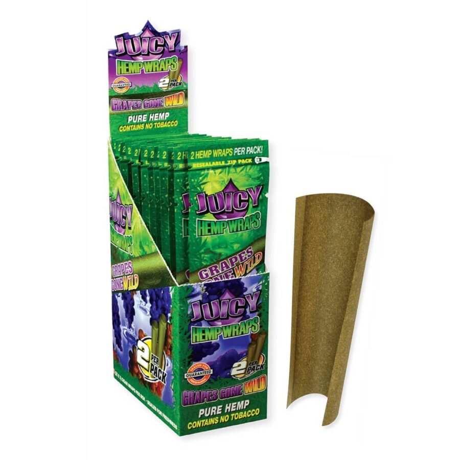 Juicy Jay's Hemp Wraps Blunt Purple (25pcs/display)