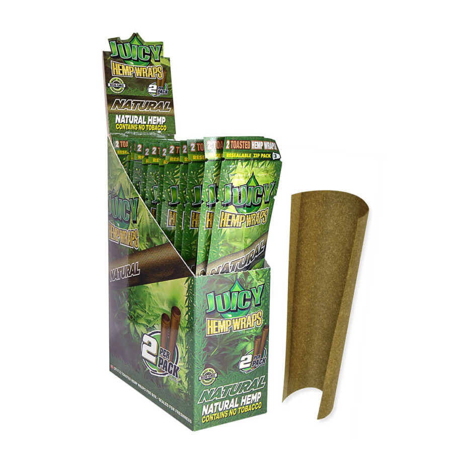 Juicy Jay's Hemp Wraps Blunt Original (25pcs/display)
