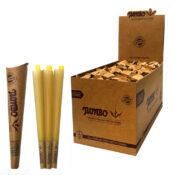 Jumbo King Size Unbleached Cones 3 Cones Per Pack (32pcs/display)