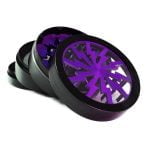 Storm big purple aluminium grinder 63mm (6pcs/display)