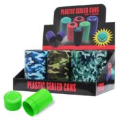 Plastic Sealed Cans Army (6pcs/display)