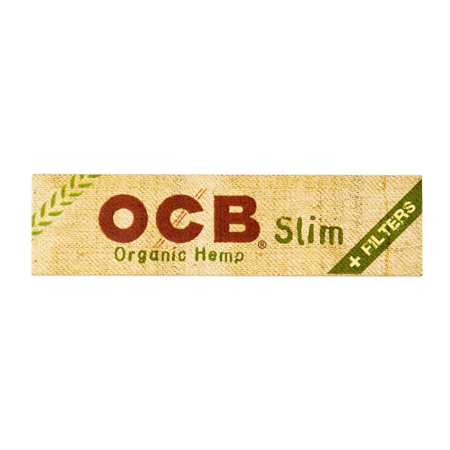 OCB Organic Hemp Kingsize Rolling Papers + Filter Tips (32pcs/display)