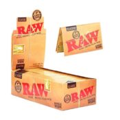RAW Single Wide rolling papers (50pcs/display)