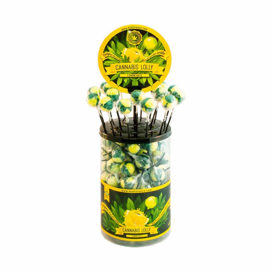 Cannabis Lollipops Lemon Haze (100pcs/display)