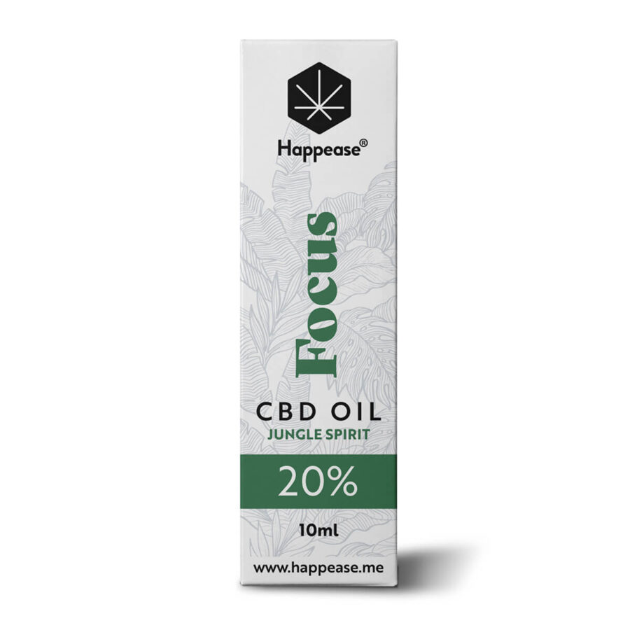 Happease® Focus 20% CBD Oil Jungle Spirit (10ml)