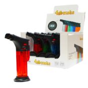 Torch Dab Lighters Windproof Double Flame Mix Color (12pcs/display)