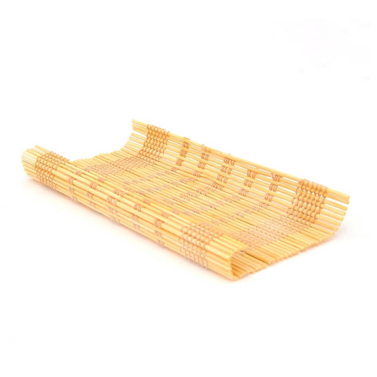 RAW Bamboo Rolling Mat Natural Tobacco Cigarette Rolling Tray