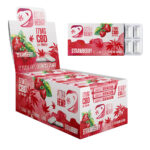 Astra Hemp CBD Strawberry Hemp Chewing Gums (24pcs/display)