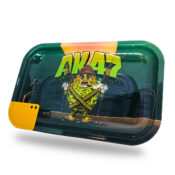 Best Buds Mission AK47 Large Rolling Tray with Magnetic Grinder Card
