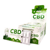 CBD Mint Cannabis Chewing Gums (24pcs/display)