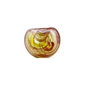 Cool Twist Red Glass Pipe