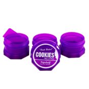 Cookies 3 Parts Purple Stacked Regular Storage Jar