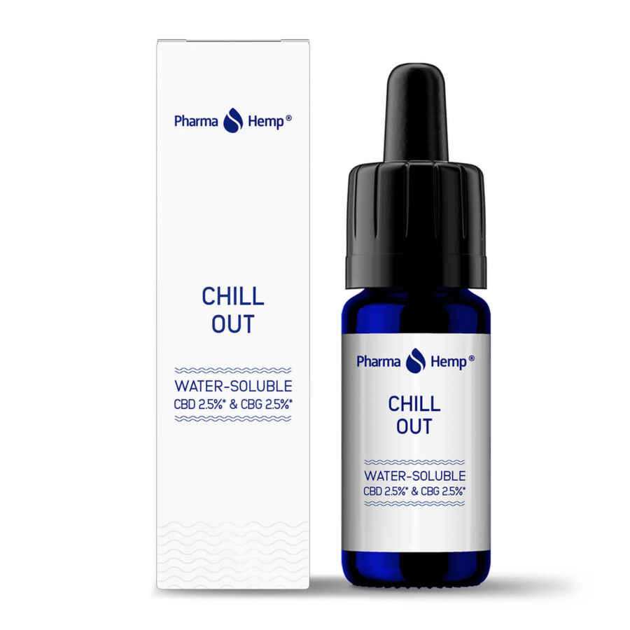 Pharma Hemp Chill Out Water Soluble CBD 2.5% and CBG 2.5%