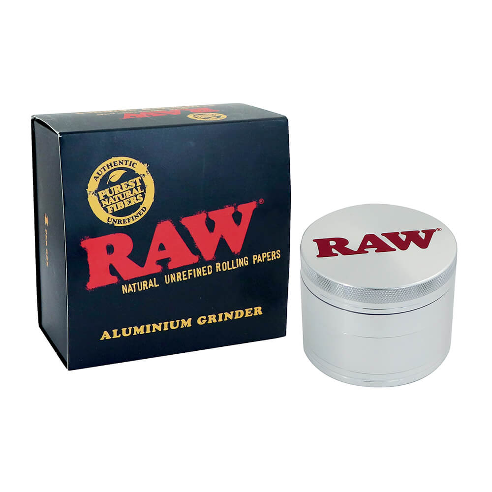 RAW Original Metal Grinder 4 parts - 55mm + Giftbox