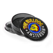 The Bulldog Original Black Plastic Grinder 3 Parts - 60mm (12pcs/display)