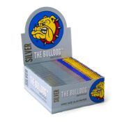 The Bulldog Original Silver King Size Slim Rolling Papers (50pcs/display)
