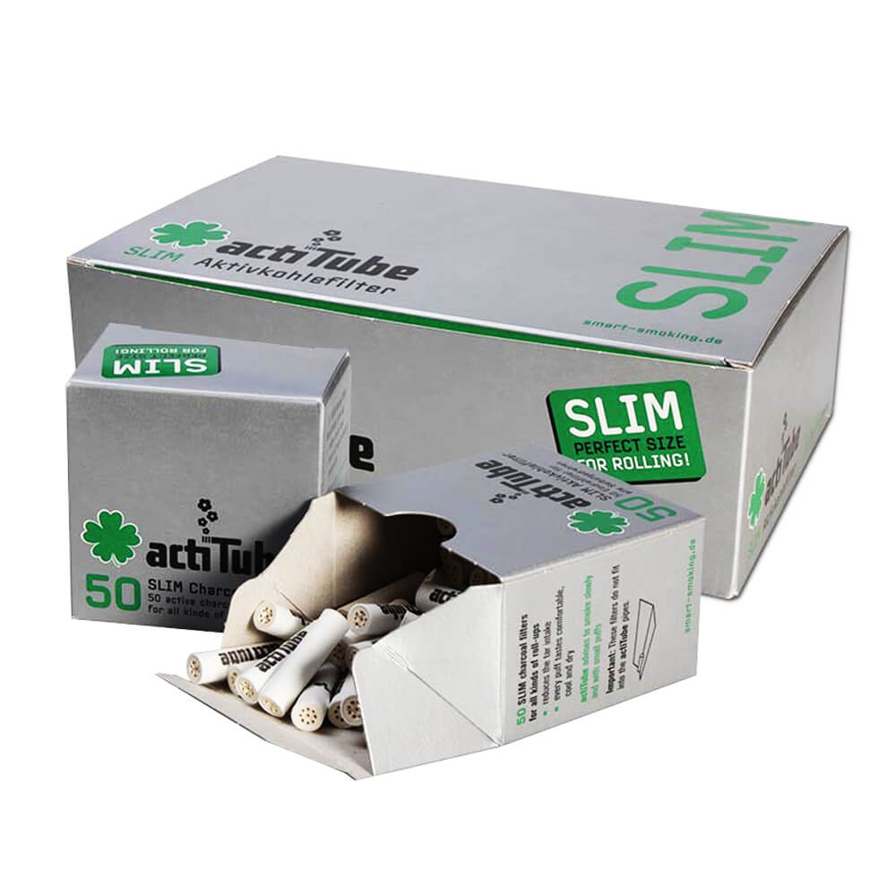 Actitube 6mm 10 Filters - Smoke Cartel