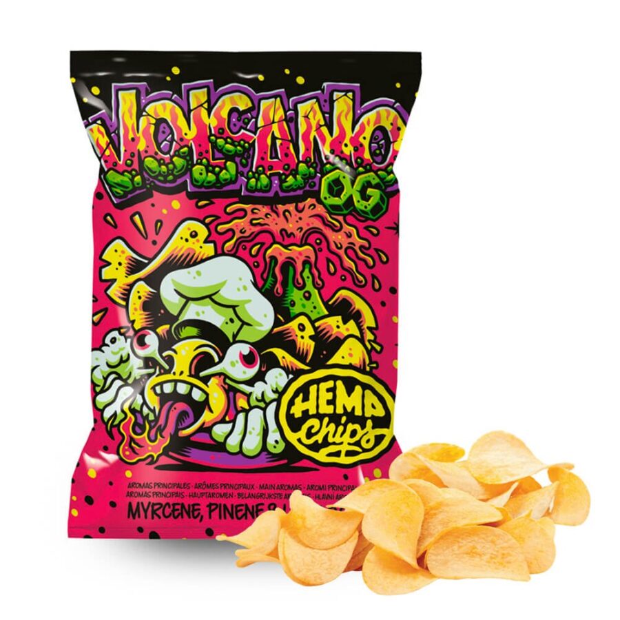 Hemp Chips Volcano OG Artisanal Cannabis Chips (30x35g)