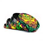 Psy Weed Leaves Metal Grinder Mixed Designs 4 Parts - 50mm (6pcs/display)