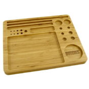 Buddies Tool Set 23-in-1 Bamboo Rolling Tray