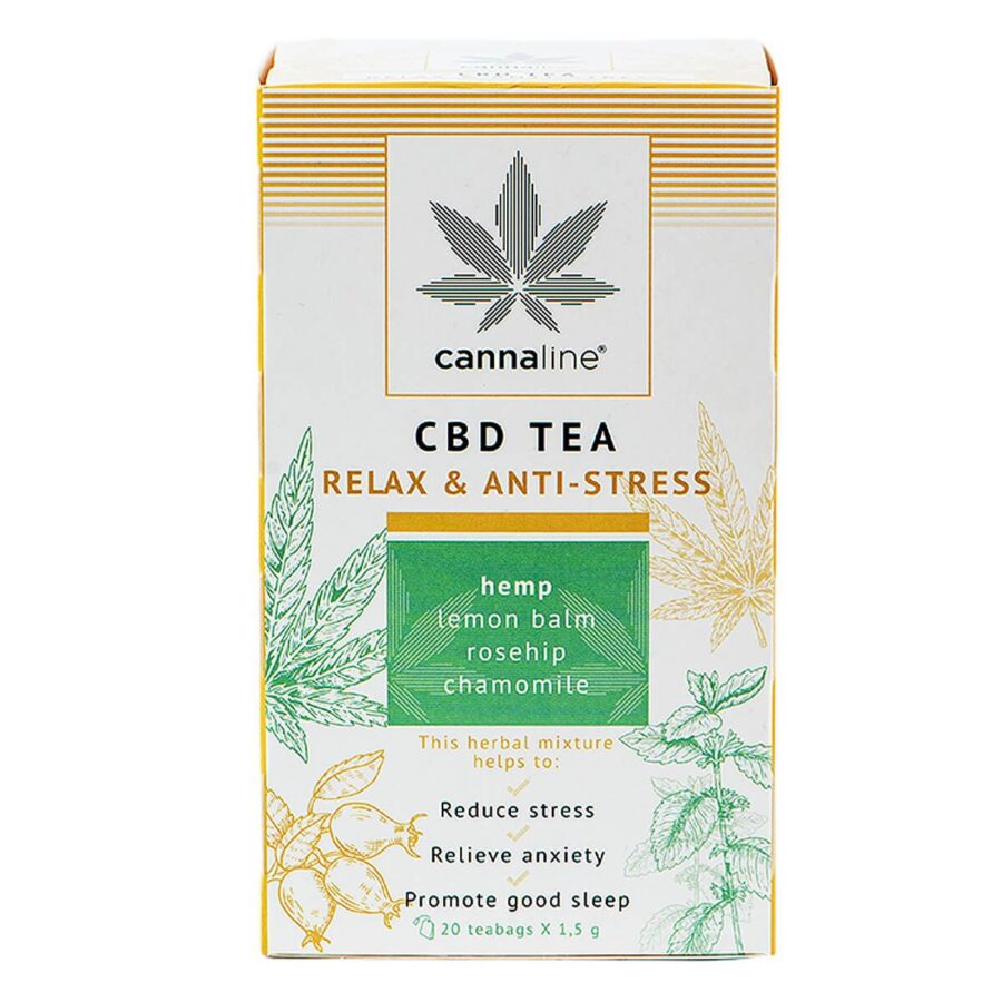 Cannaline CBD Hemp Tea Relax 30g (10packs/lot)
