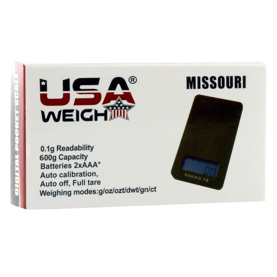 USA Weight Digital Scale Missouri 0.1g - 600g