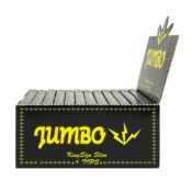 Jumbo King Size Rolling Papers with Tips (24pcs/display)