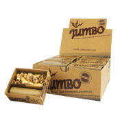 Jumbo 5 Meter Rolls Unbleached with Pre-Rolled Tips (12pcs/display)