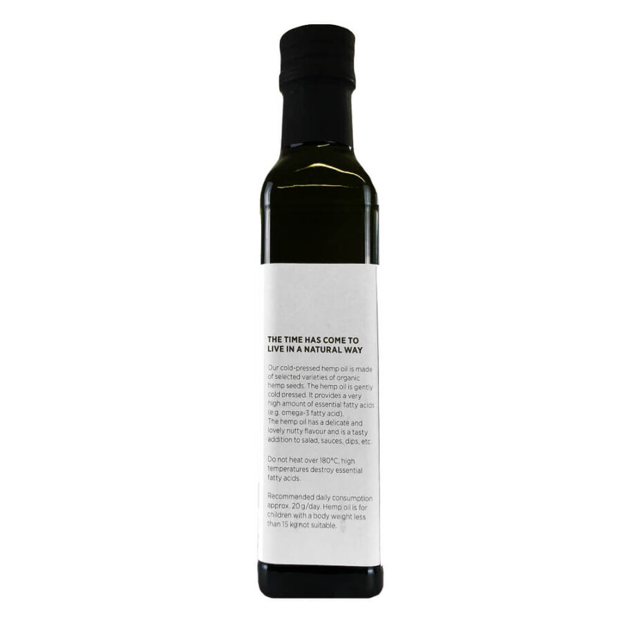 Hanf Natur Hemp Cold Pressed Olive Oil (250ml)