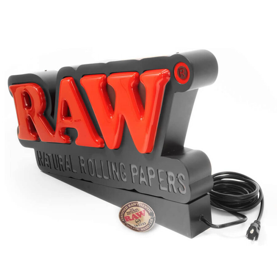 RAW Store Led Sign EU Plug