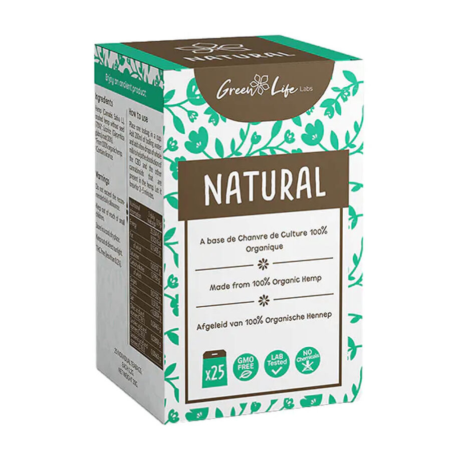 Green Life Organic Hemp Natural Tea 30g (25bags/box)