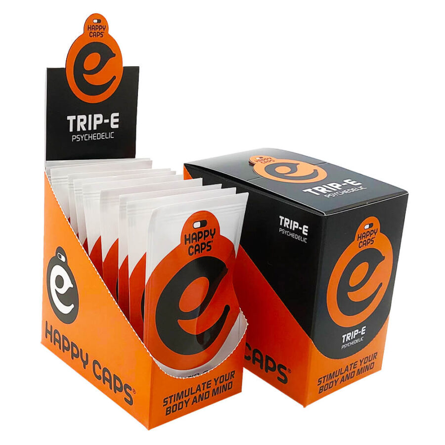Happy Caps Trip-E Psychedelic & Mystic Capsules (10packs/display)