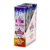 True Hemp Tobacco Free Sticky Gelato Hemp Wraps  (25pcs/display)