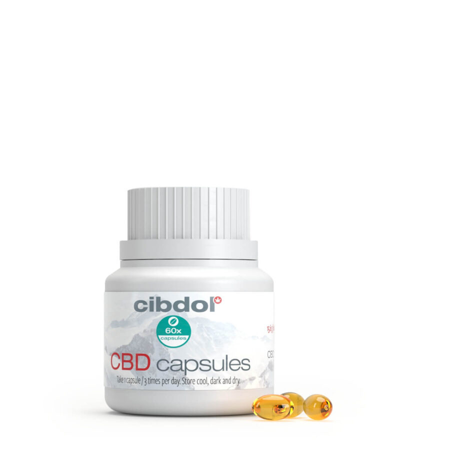 Cibdol 5% CBD Softgel Capsules (60 capsules)