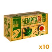 Astra Hemp Infused Hemp Black Tea 25mg Hemp Oil (10packs/lot)