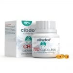 Cibdol 15% CBD Softgel Capsules (60 capsules)