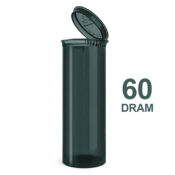 Poptop Petrol Plastic Container Big 60 Dram - 50mm