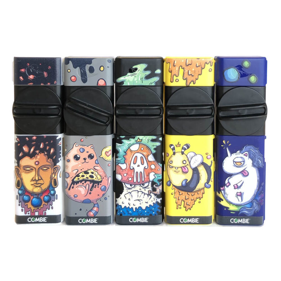 Combie All-In-One Pocket Grinder Buddha (10pcs/display)
