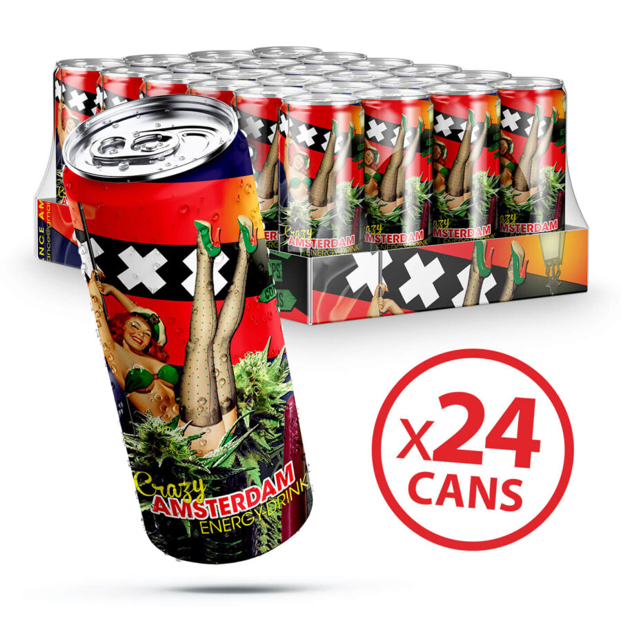HaZe Amsterdam XXX Energy Drink 250ml (24cans/box)