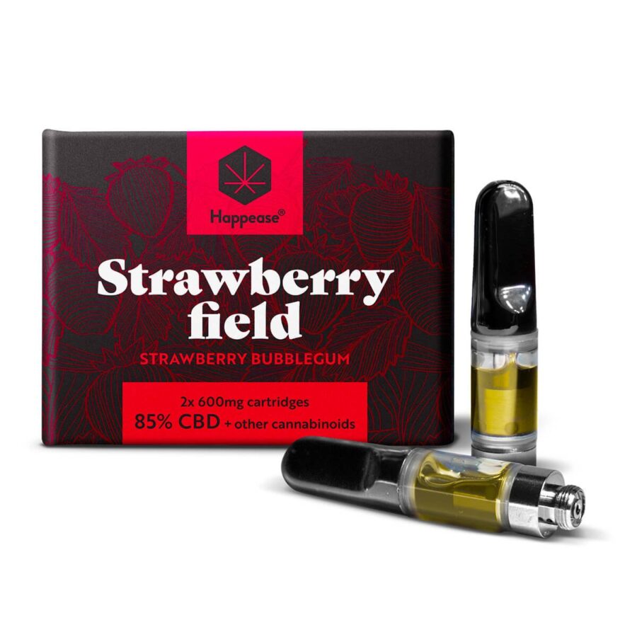 Happease Strawberry Field 85% CBD Cartridges (2pcs/pack)
